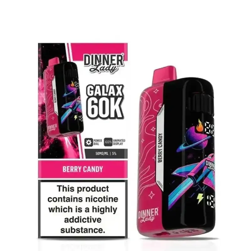 Dinner Lady 60K disposables - front view
