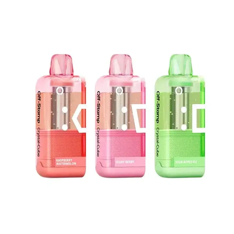 Off Stamp X Cube Crystal Cube 35K disposables - front view