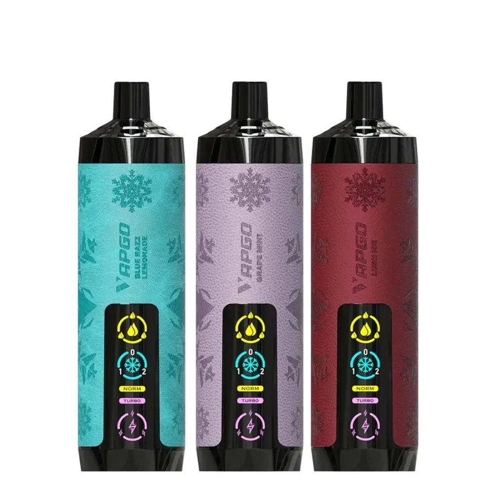 VAPGO Chill Shisha 30K - side profile showing design