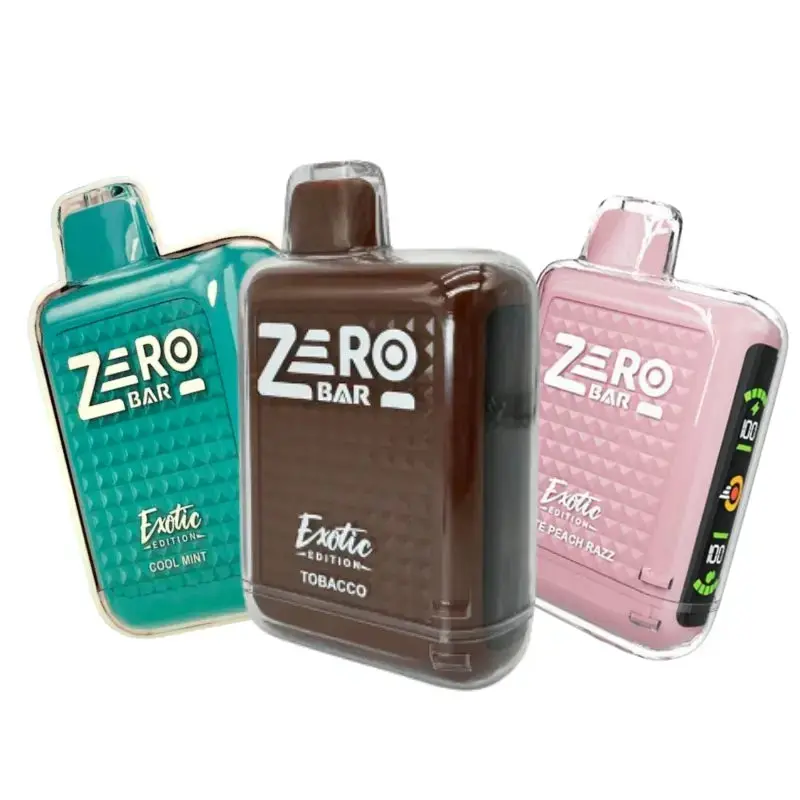 ZERO Bar Exotic Edition 7500 disposables - front view
